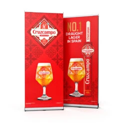 ENVOY® TWIN Double Sided Roller Banner