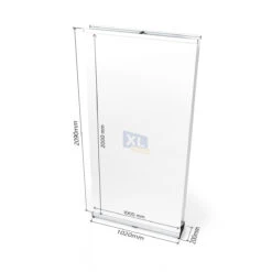 ENVOY® TWIN Double Sided Roller Banner -XL Displays ENVOY TWIN Double Sided Roller Banner Dimensions 1000mm Wide