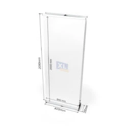 ENVOY® TWIN Double Sided Roller Banner -XL Displays ENVOY TWIN Double Sided Roller Banner Dimensions 800mm Wide