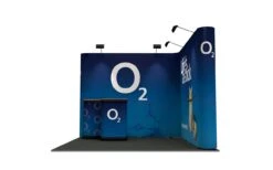 3m X 3m Exhibition Stand L Shape Linked Pop Up Stands -XL Displays Exhibition Stand Linked Pop Up 3m x 3m 69692 zoom