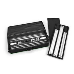 FABRILUX® Freestanding LED Backlit Exhibition Stand Lightbox 3000 X 2250mm -XL Displays FABRILUX 3m LED Lightbox Frame White Parts Trolley Bag