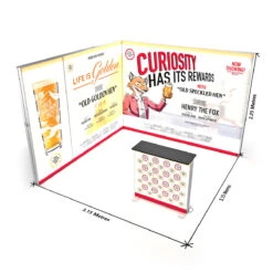 FABRILUX® 3m X 3m LED Lightboxes Fabric Exhibition Stands Kit 14 24 FABRILUX® 3m X 3m LED Lightboxes Fabric Exhibition Stands Kit 14 -XL Displays FABRILUX 3m x 3m LED Lightboxes Tension SEG Fabric Exhibition Stands Size Dimensions Kit 14