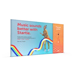 FABRILUX® 4m LED Lightbox Fabric Exhibition Stand Backdrop Kit 2 -XL Displays FABRILUX 4m LED Lightbox Fabric Exhibition Stand Without LED Counter Display Kit 2