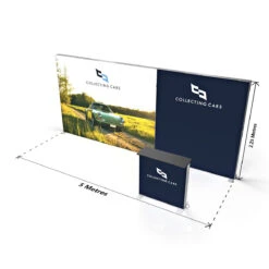 FABRILUX® 5m LED Fabric Lightbox Backlit Exhibition Stand Kit 3 -XL Displays FABRILUX 5m LED Fabric Lightbox Backlit Exhibition Stand Kit 03 Dimensions