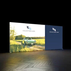 FABRILUX® 5m LED Fabric Lightbox Backlit Exhibition Stand Kit 3 -XL Displays FABRILUX 5m LED Fabric Lightbox TFS Frame Illuminated Backlit Exhibition Stand Kit 03