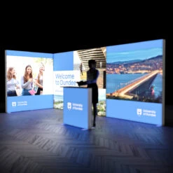 FABRILUX® 5x2 LED Lightbox Fabric Exhibition Stand Display Kit 24 -XL Displays FABRILUX 5x2 LED Lightbox Fabric Exhibition Stand SEG Display Booth Kit 24