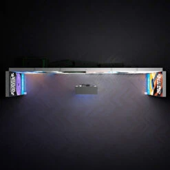 FABRILUX® 6x1 LED Fabric Lightbox Display Illuminated Backdrop Kit 28 -XL Displays FABRILUX 6x1 Backlit LED Fabric Lightbox Display Illuminated Exhibition Stand Backdrop Overhead Floorplan Kit 28
