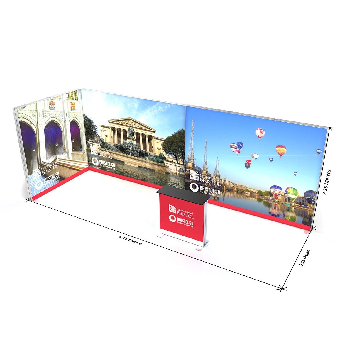 FABRILUX® 6x2 LED Lightbox Fabric Exhibition Stands Kit 27 5 FABRILUX® 6x2 LED Lightbox Fabric Exhibition Stands Kit 27 - Image 3