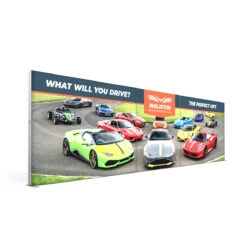 FABRILUX® 8m LED Lightbox Display Backlit Exhibition Stands Kit 5 -XL Displays FABRILUX 8m LED Lightbox Backlit Exhibition Stand TFS SEG NO COUNTER Kit 05