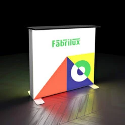 FABRILUX® Backlit Exhibition Counter LED Lightbox -XL Displays FABRILUX Backlit Exhibition Counter LED Lightbox