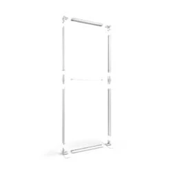 FABRILUX® Freestanding LED Lightbox Display 850 X 2250mm -XL Displays FABRILUX Freestanding LED Lightbox Exhibition Display 850mm x 2250mm Exploded TFS Frame