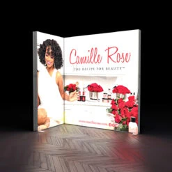 FABRILUX® 2x1 LED Fabric Lightbox L-Shape Exhibition Stand Kit 7 -XL Displays FABRILUX Illuminated 2x1 LED Fabric Lightbox Backlit L Shape Exhibition Stand Kit 07