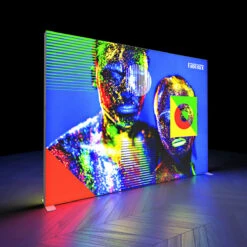 FABRILUX® Freestanding LED Backlit Exhibition Stand Lightbox 3000 X 2250mm -XL Displays FABRILUX LED Backlit Exhibition Stand Lightbox Backwall 3000 x 2250mm