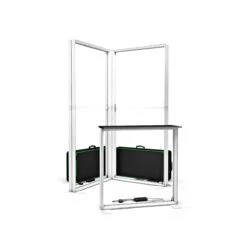 FABRILUX® 1x1 LED Fabric Lightbox Freestanding Backdrop Kit 8 -XL Displays FABRILUX White TFS Frame 1x1 LED Fabric Lightbox Freestanding Backdrop Kit 08