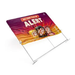 FABRIWALL® Stretch Fabric Exhibition Stand Replacement Graphics -XL Displays FABRIWALL Fabric Exhibition Stand Backdrop 2mx2m Tension Graphics Tube Frame 1