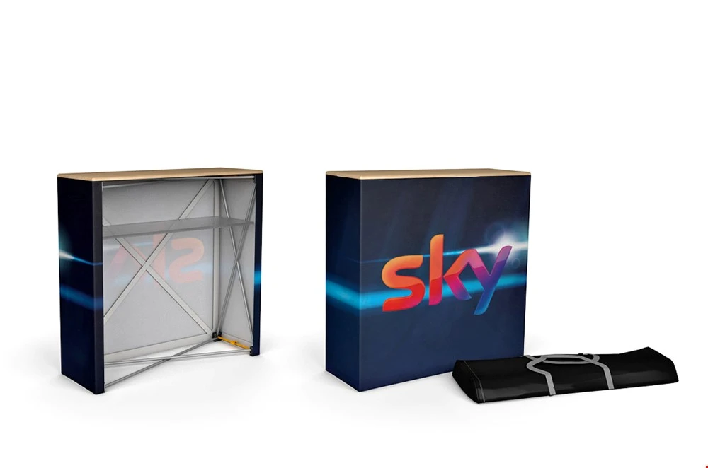 8m Tension Fabric Back Wall Exhibition Stand 8 8m Tension Fabric Back Wall Exhibition Stand - Image 6