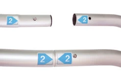 Formulate Vertical Curve Fabric Display Stands 2400mm -XL Displays Formulate Assembly Instrucitons 79672 zoom