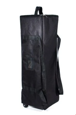 7m Stretch Fabric Backwall Exhibition Stand -XL Displays Hop Up Fabric Pop Up Wheeled Transportation Bag 2