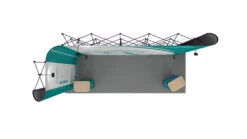 5m X 2m L-shaped XL Jumbo Linked Pop Up Display Stand -XL Displays Jumbo20Linked20Pop20Up20Display20Stand205m20x202m