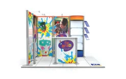 XL Displays -XL Displays L Shape 2x3m Centro Display 02570 zoom