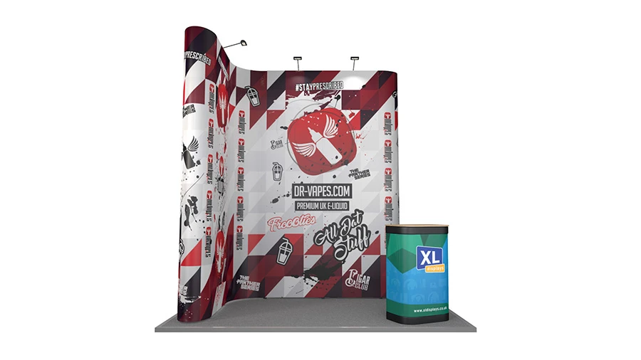 3m X 2m XL Jumbo Pop Up L-Shaped Exhibition Stand 5 3m X 2m XL Jumbo Pop Up L-Shaped Exhibition Stand - Image 3