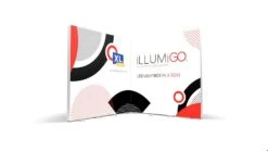 ILLUMiGO Lightbox Displays 2x2 L-Shape Corner
