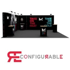 L-Shaped 5m X 6m Pop Up Exhibition Stand