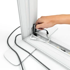 FABRILUX® 5m LED Fabric Lightbox Backlit Exhibition Stand Kit 3 -XL Displays LED Lightbox Double Transformer 2m Wide Display 2