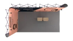 6m X 3m L-Shaped Pop Up Exhibition Stand Backwall -XL Displays Linked 6x3 Left Hand L Shaped Pop Up Display Top View