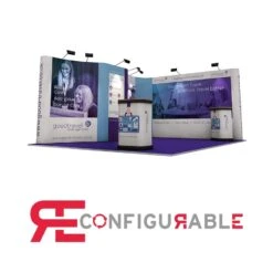 5m X 4m Linked Pop Up Exhibition Stand