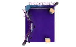 5m X 4m Linked Pop Up Exhibition Stand -XL Displays Linked Pop Up Exhibition Stand 5x4 Plan View 25480 zoom