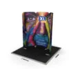 Modulate™ 2m Curved Stretch Fabric Booth -XL Displays Modulate 2m Curved Stretch Fabric Booth