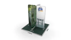 Modulate™ 2m X 2m Cross Island Fabric Display Stand