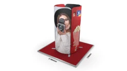 Modulate™ 2m X 2m Island Fabric Display Tower