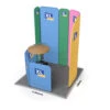 Modulate™ 2m X 2m Fabric Display Stand With Meeting Booth -XL Displays Modulate 2x2 Fabric Exhibition Stand With Meeting Area XL Displays
