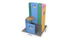 Modulate™ 2m X 2m Fabric Display Stand With Meeting Booth