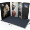 Modulate™ 3m X 2m L-Shaped Stretch Fabric Displays -XL Displays Modulate 3m x 2m L Shaped Stretch Fabric Displays