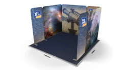 Modulate™ 3m X 3m U-Shaped Fabric Display Stand