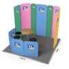 Modulate™ 3m X 3m Backwall Fabric Exhibition Stand -XL Displays Modulate 3x3 Backwall Fabric Exhibition Stand XL Displays