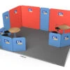 Modulate™ 5m X 4m Fabric Exhibition Stand Booth With X2 Meeting Areas -XL Displays Modulate 5x4 Fabric Exhibition Stand Booth with x2 Meeting Areas XL Displays