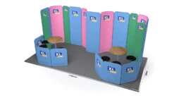 Modulate™ 6m X 3m Curved Fabric Exhibition Stand Booth