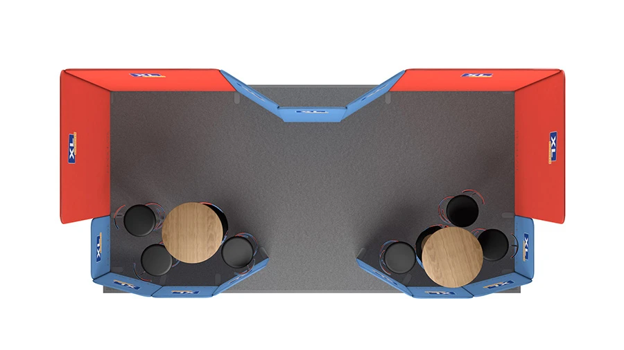 Modulate™ 6m X 3m Stretch Fabric Exhibition Stand With Seating Areas 4 Modulate™ 6m X 3m Stretch Fabric Exhibition Stand With Seating Areas - Image 2