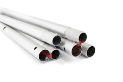 Modulate™ 3m X 3m L-Shaped Stretch Fabric Exhibition Stand -XL Displays Modulate Bungee Cord Aluminium Frame 67