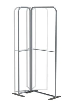 Modulate™ 3m X 4m Curved Fabric Backwall Exhibition Stand 19 Modulate™ 3m X 4m Curved Fabric Backwall Exhibition Stand -XL Displays Modulate Magnetised Reconfigurable Exhibition Stands 63