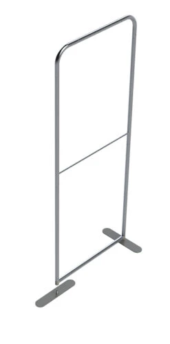 Modulate™ 6m X 3m Curved Fabric Exhibition Stand With X2 Meeting Areas -XL Displays Modulate Twist And Lock Stabilising Feet