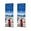 Orient Pull Up Banner Value Packs -XL Displays Orient Roller Banners Multi Buy Savings Bundle Pack of 2