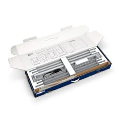 PIZAZZ® Freestanding LED Lightbox Display -XL Displays PIZAZZ Fabric LED Lightbox in a Box Instructions in Lid