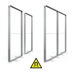 PIZAZZ® Freestanding LED Lightbox Display -XL Displays PIZAZZ Freestanding LED Lightbox Magnetic Frame Linking