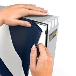 PIZAZZ® Freestanding LED Lightbox Display -XL Displays PIZAZZ LED Fabric Lightbox SEG Graphics Installation