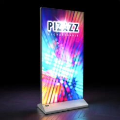 PIZAZZ® Rechargeable Battery Powered LED Lightbox Display -XL Displays PIZAZZ Rechargeable Portable LED Lightbox Display Light Up